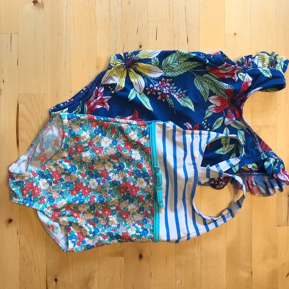 Boden and baby GAP swimsuits
